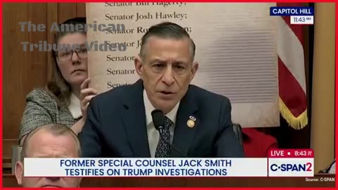 All Hell Breaks Loose As Dem Rep Repeatedly Tries Shutting Down GOP Rep From Exposing Jack Smith