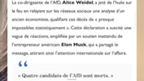 #allemagne #politics des décès étranges parmi les candidats à l’élection municipale 😱😱