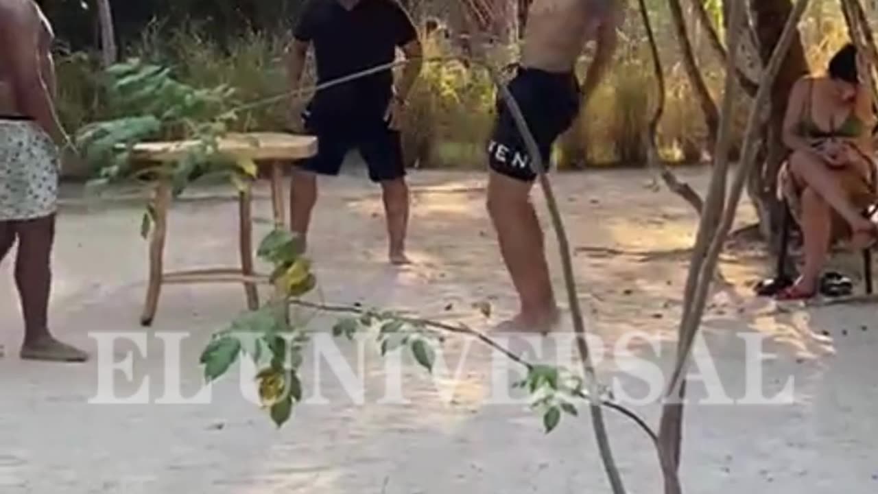 Video: con un balón se divierte Luis Díaz en Cartagena