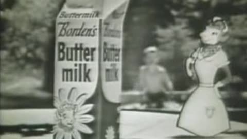 Commercial - Borden's Buttermilk w Elsie the Cow