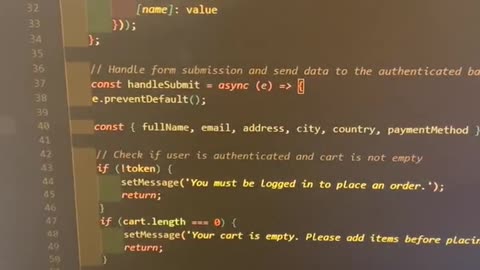 What A Checkout Code Looks Like 🧑🏾‍💻
