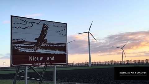 Nationaal (windmolen) Park Nieuw Land Lelystad/Almere 3 januari 2025