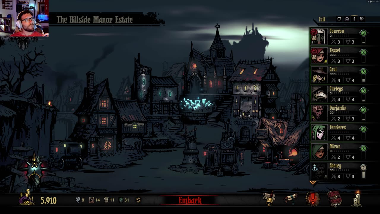 Darkest Dungeon - Hamlet Maintenance, Names & actual work