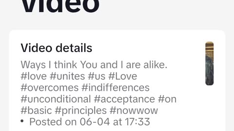Tiktok flags my expectations as misinformation