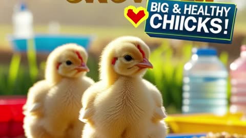 Is This The Fastest Way To Grow Healthy Chicks? Ready for Success! 💪🐔