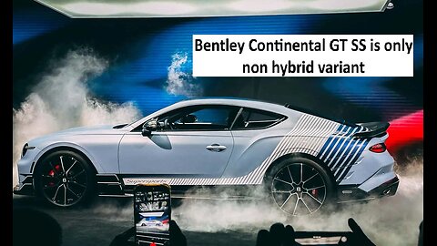 Bentley Continental GT Super sport revealed