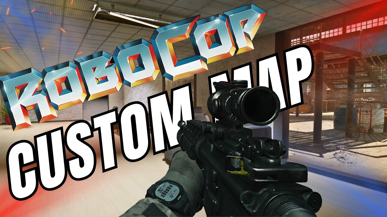 ROBOCOP FACTORY ZOMBIES GAMEPLAY IN BLACK OPS 3