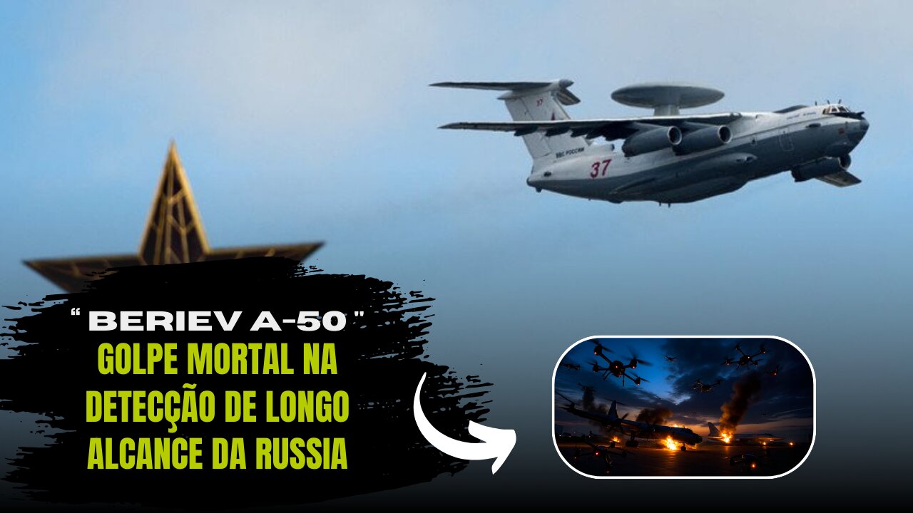 Beriev A-50 Golpe Mortal na detecção de longo alcance da Rússia