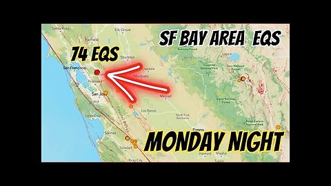 Earthquake Swarm continues near San Ramon California. Massive Sunspot with further X flare Threat.