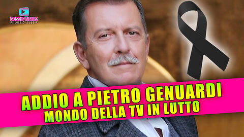 Addio a Pietro Genuardi: Mondo Della Tv In Lutto!