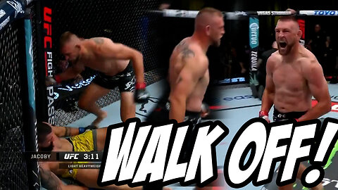 Dustin Jacoby WALK OFF KO of Bruno Lopes!││Massive Win!