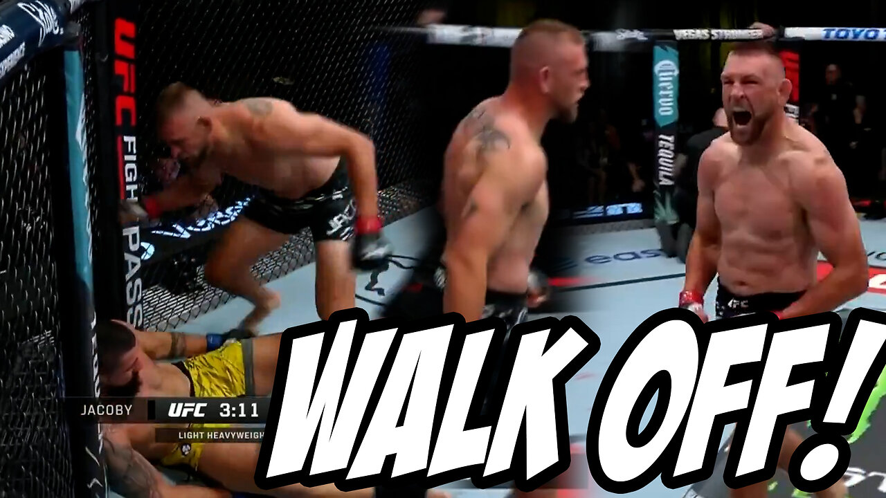 Dustin Jacoby WALK OFF KO of Bruno Lopes!││Massive Win!