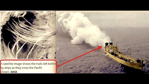 "Aquatrails: The New Chemtrails Project - Reflective Particulates over Oceans"