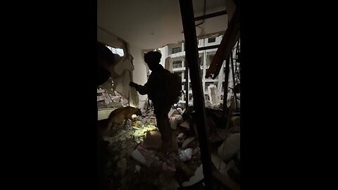 In recent days, amid the conflict with Iran, the IDF's Oketz canine unit has assisted