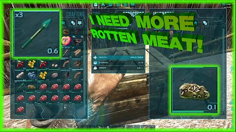 I need more rotten meat! / ARK R1 E4