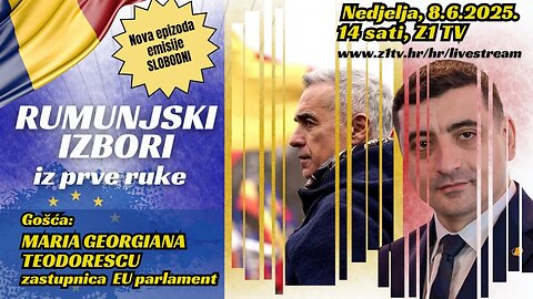 SLOBODNI podcast #117 Maria Georgiana Teodorescu- Globalisti su pobijedili na izborima u Rumunjskoj