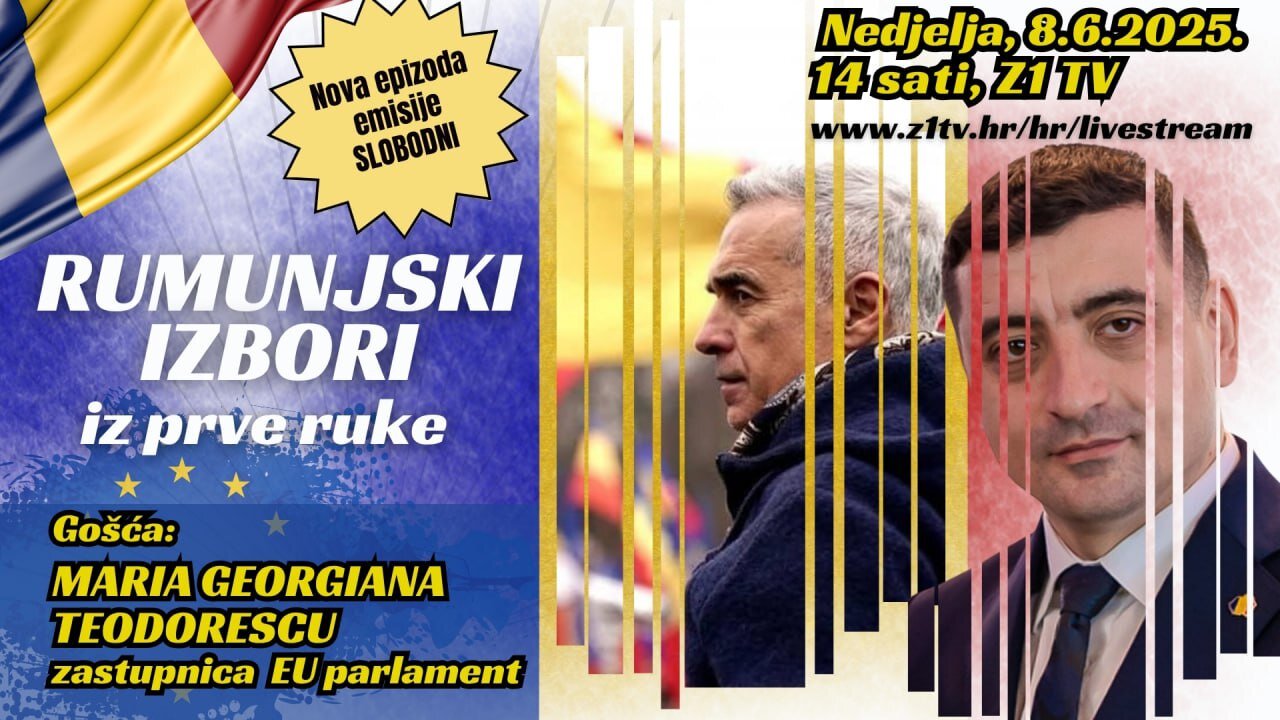 SLOBODNI podcast #117 Maria Georgiana Teodorescu- Globalisti su pobijedili na izborima u Rumunjskoj