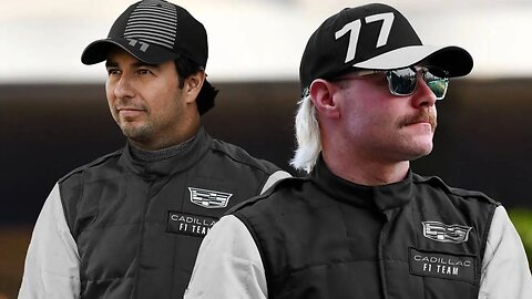 Cadillac have confirmed their driver line-up Sergio Perez and Valtteri Bottas