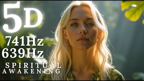Spiritual Awakening 741Hz 639Hz Pleiadian Light Codes 5D Activation