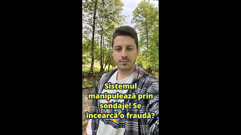 Sistemul manipulează prin sondaje! Se încearcă o fraudă?