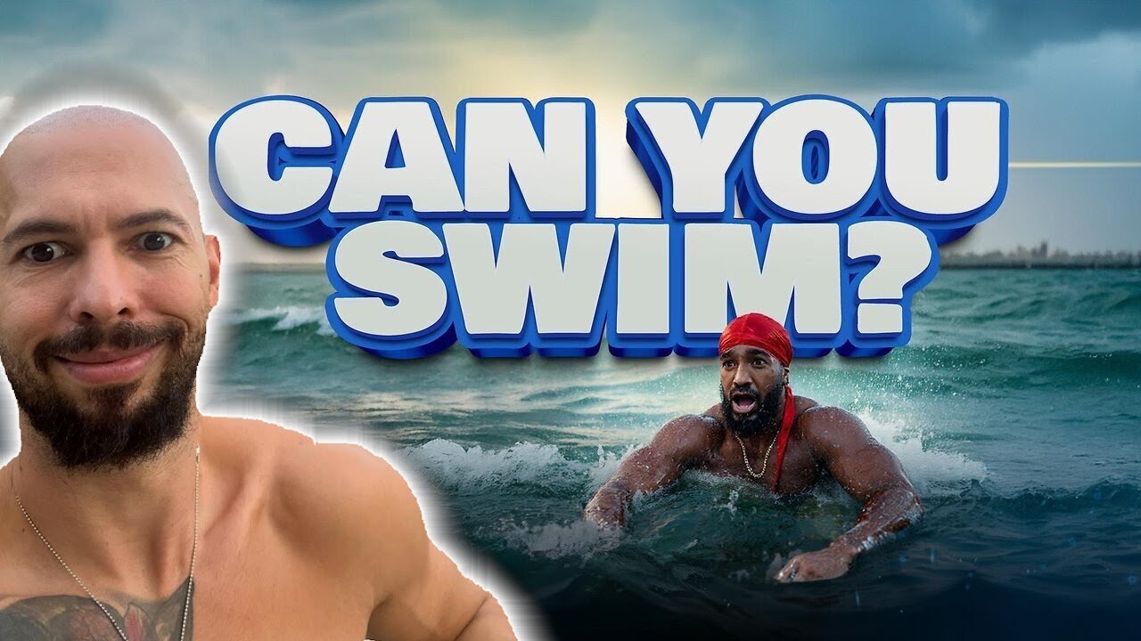 Andrew Tate's 1.2 km Swim Challenge Almost Got Them Drowned!