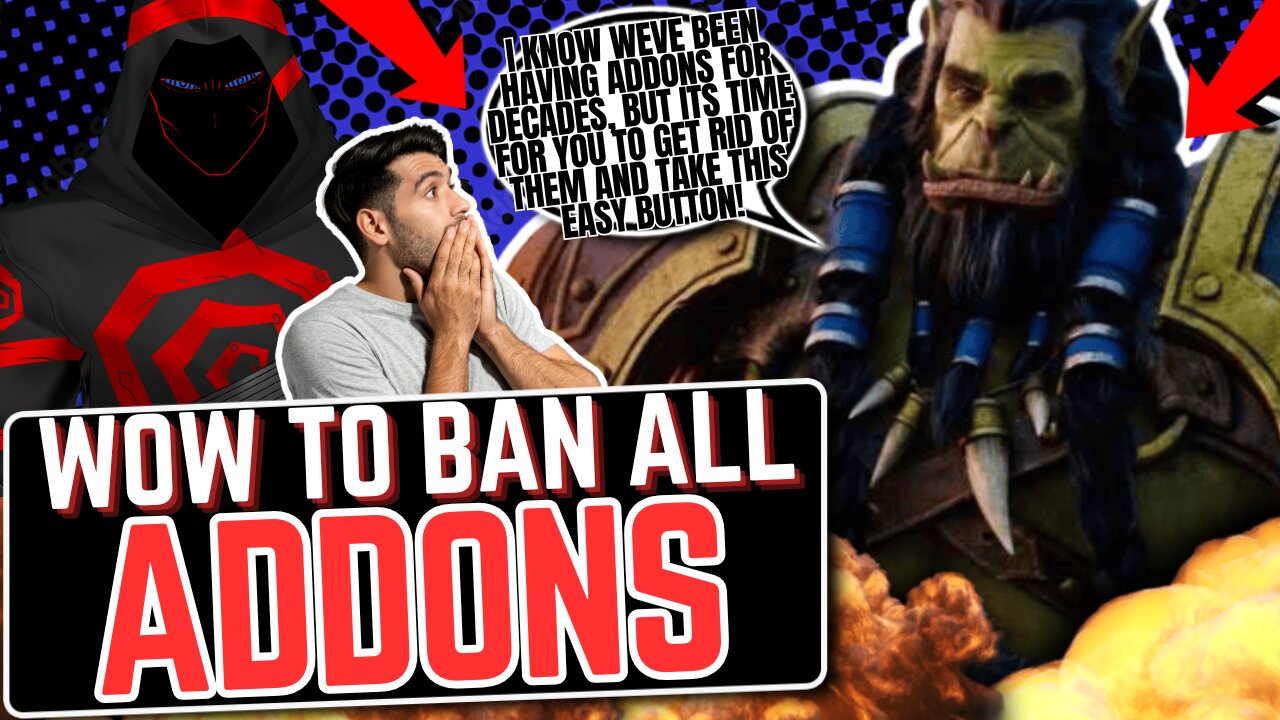 World Of Warcraft REMOVES ALL CHALLENGE With EASY BUTTON And Will BAN ADDONS From The GAME