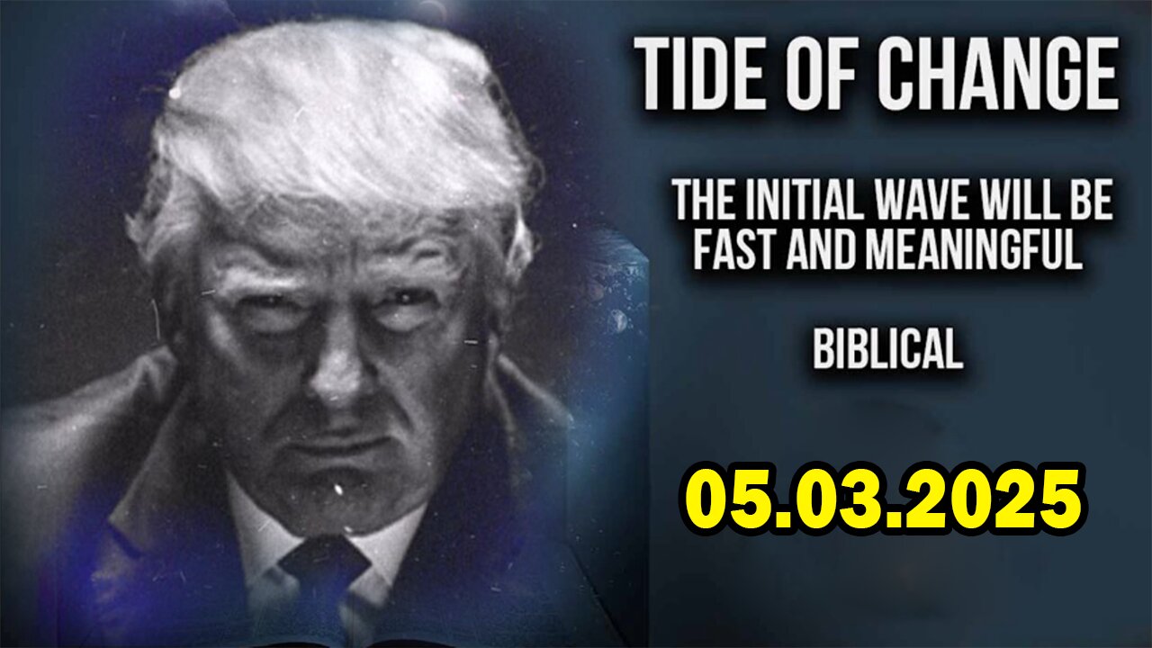 And We Know BOMBSHELL 05.03.25: "TIDE WAVE Incoming, DOGE Roundtable, Initial WAVE FAST/Meaningful"