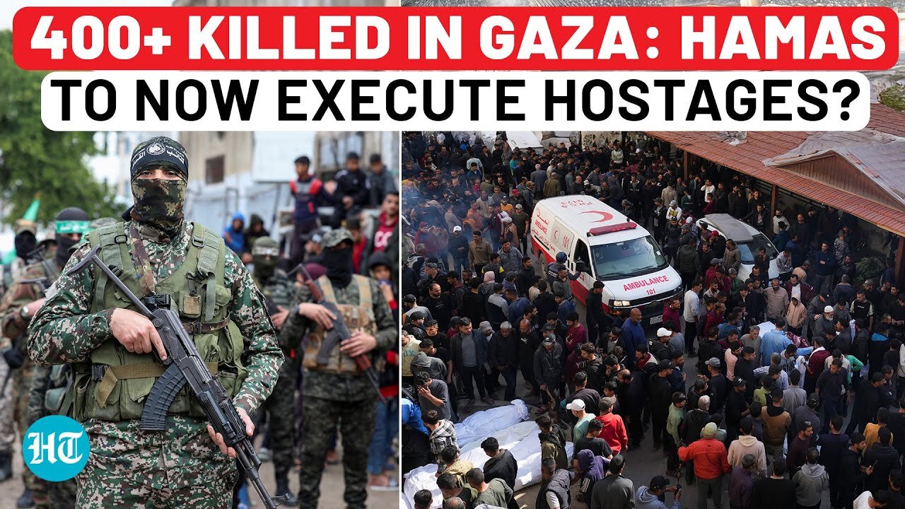 Total Truce Collapse? 400+ Killed, 660 Injured In IDF’s Biggest Strike Since Gaza Ceasefire | Hamas