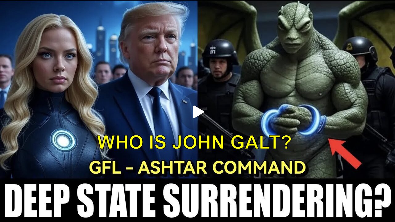 “Surrender Incoming? The Deep State’s Final Moments EXPOSED!” GFL- Ashtar Command WHO IS JOHN GALT?