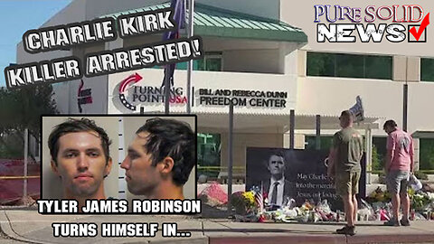 Charlie Kirk Killer ARRESTED! Tyler James Robinson turns himself in...