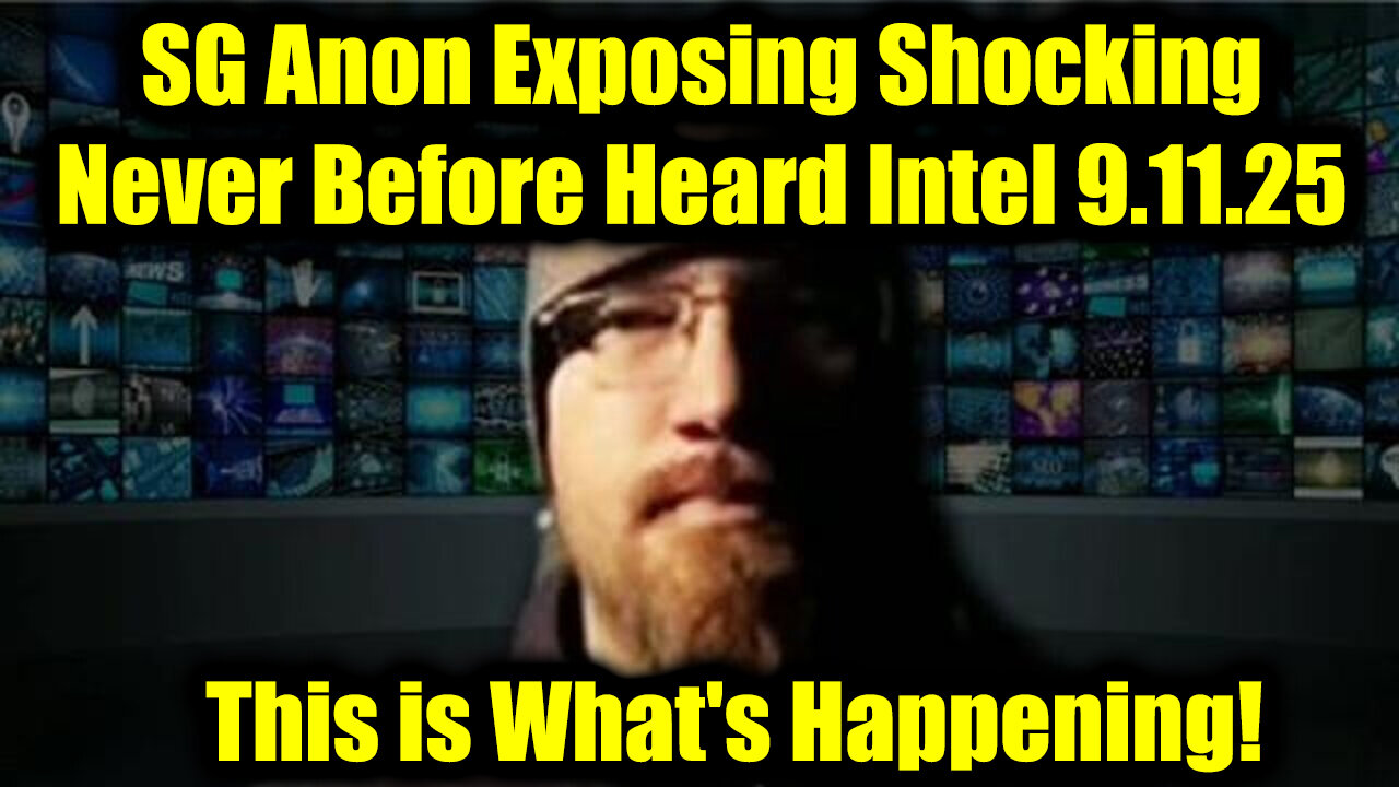 SG. Exposing Shocking 9.11.25, Never Before Heard Intel