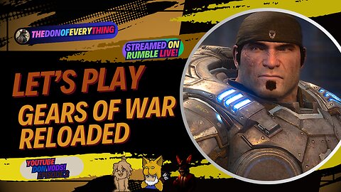 Let's Play Gears Of War Reloaded - Part 2 INSANE DIFFICULTY | LIVE ON RUMBLE (With Other Streamers)!
