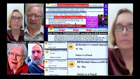 Susan Bradford Bill Bonitati Court Authenticated Emails Expose Intelligence Asset Jim Fetzer Fraud