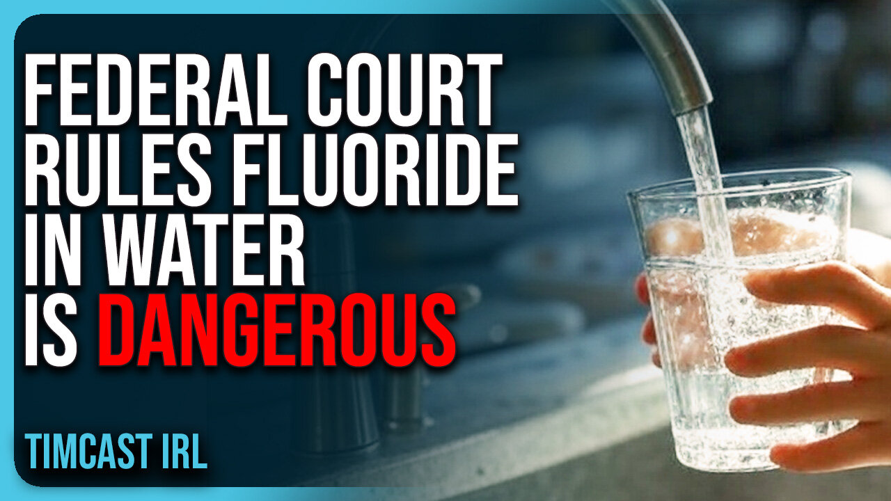 Federal Court Rules Fluoride In Water Is DANGEROUS, US Could Be Heading Towards TOTAL FLUORIDE BAN