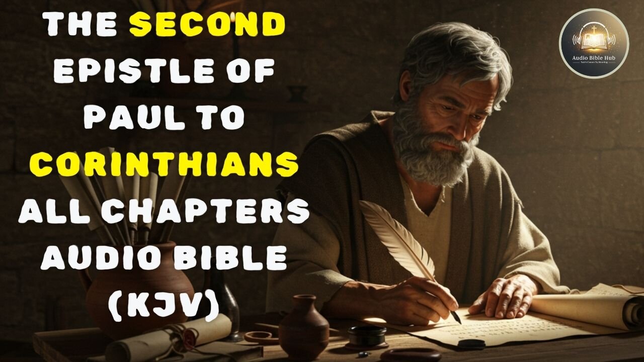 2 Corinthians | KJV Audio Bible (Full Book) | The Second Epistle of Paul to the Corinthians