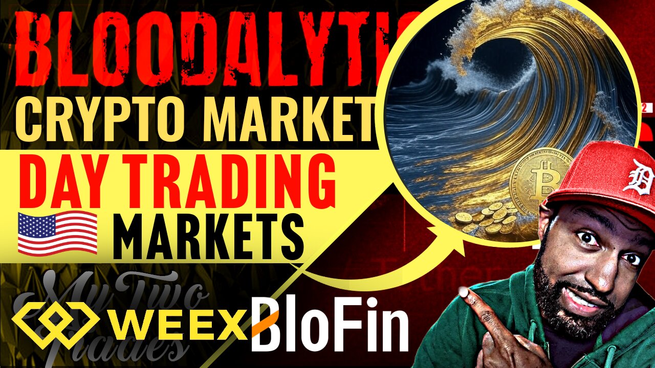 Breaking: Bitcoin’s 2nd Wave Surge! NASDAQ Surges, US Stocks & Live Bloodalytics Trading!