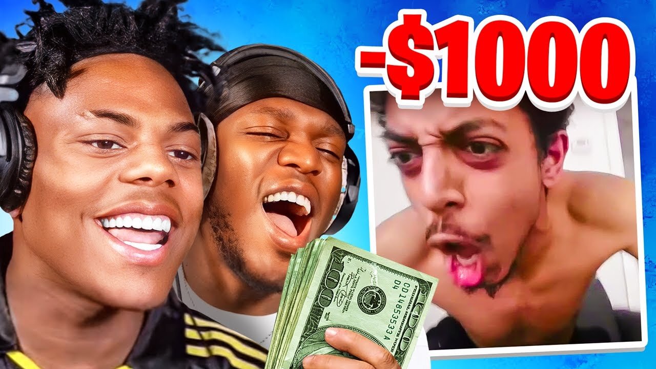 Make iShowSpeed & KSI Laugh, Win MONEY!