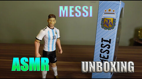 Messi Action Figure - Banbo Toys ASMR Unboxing