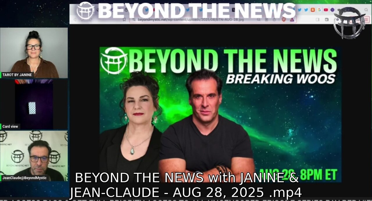 BEYOND THE NEWS with JANINE & JEAN-CLAUDE - AUG 28, 2025
