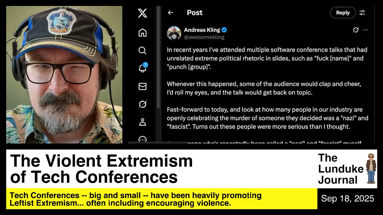 The Violent Extremism of Tech Conferences