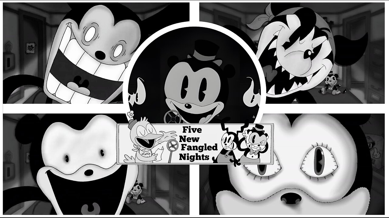 The SECRET game Walt doesn't want you to know about! | Five New Fangled Nights Gameplay