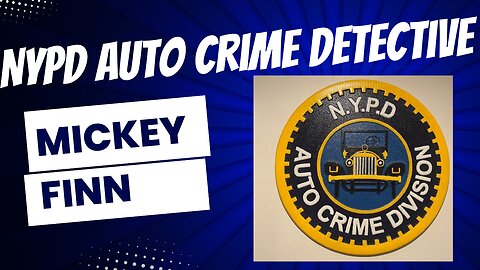 NYPD Auto Crime Detective Mickey Finn