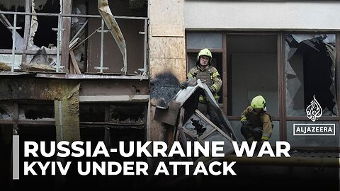Russia launches drone and missile attacks on Ukraine’s Kyiv