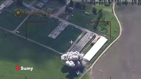 Russian Su-34 FAB-3000 Destroys Ukrainian M109A6 Paladin Howitzer Convoy!