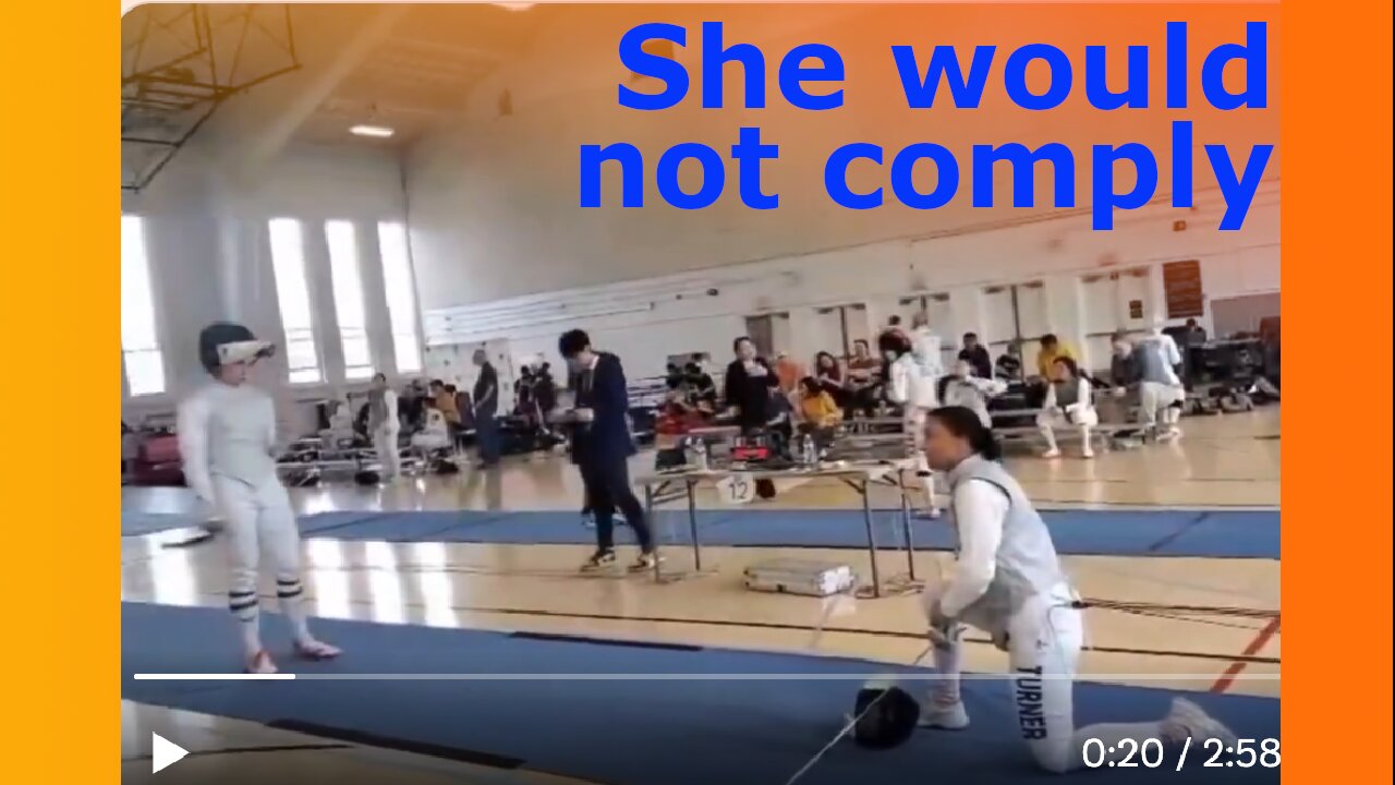 Female Athlete Confronting The Trans Fiction