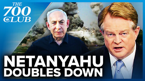 “This Was Necessary!" Netanyahu Strongly Defends Israel’s Attacks In Syria | The 700 Club