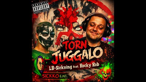 Torn Juggalo | LB~Sickning feat. Rocky Rob (Animated A.I. Video)