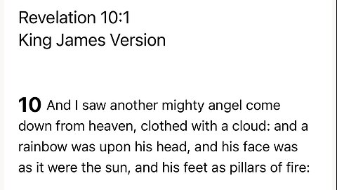 Angel (Rev 10:1) kjv