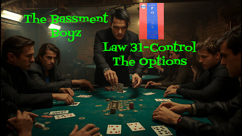 Law 31 - Control the Options: Get Others to Play with the Cards you Deal
