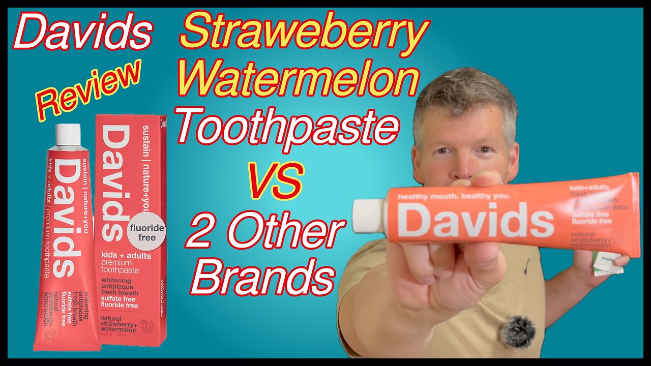 Davids Strawberry Watermelon Toothpaste Review: What We Liked After 2 Months